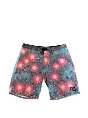 RVCA Kelsey Brookes Surf Swim Board Shorts Men’s Size 36 8’ Inseam Stretch